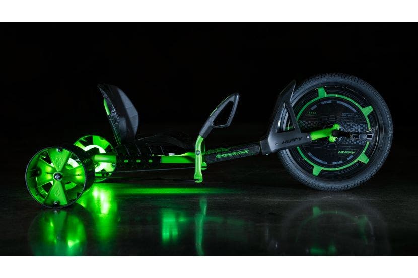 Green Machine Drift Trike with LED Lights Huffy