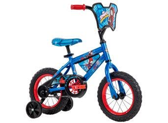 Blue spiderman bike deals