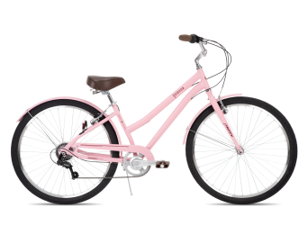 Sienna Comfort Bike, 27.5-Inch, Pink