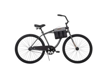 26-inch Huffy Capitol Mens Beach Cruiser Bike in grey