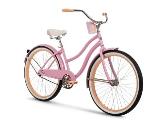 Good Vibrations Women's Cruiser, 26-Inch, Pink